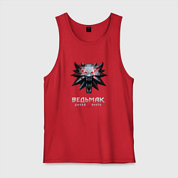 Мужская майка Ведьмак лого из игры