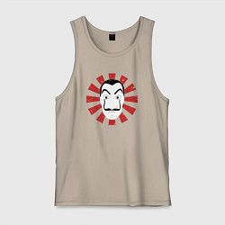 Мужская майка Дали - бумажный дом