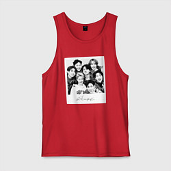 Майка мужская хлопок Got7 encore фото, цвет: красный