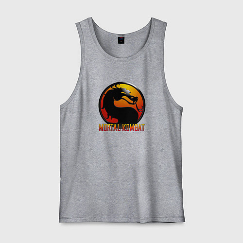 Мужская майка Мортал Комбат / Меланж – фото 1