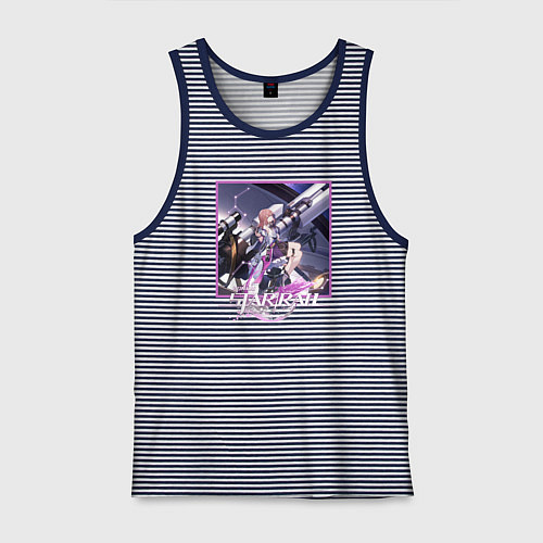 Мужская майка Аста / Синяя тельняшка – фото 1