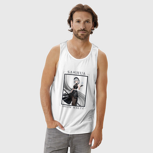 Мужская майка Sanhua Snow Waltz / Белый – фото 3