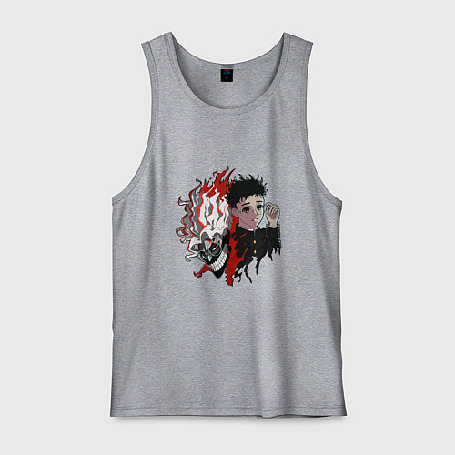 Мужская майка Дандадан: Окарун / Меланж – фото 1