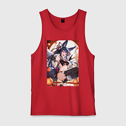 Майка мужская хлопок Yuel Yuri Granblue Fantasy, цвет: красный