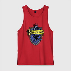Майка мужская хлопок Ravenclaw emblem, цвет: красный