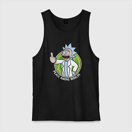 Мужская майка Vault Rick / Черный – фото 1
