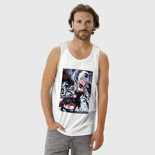 Мужская майка Jetavie Punishing Gray Raven / Белый – фото 3