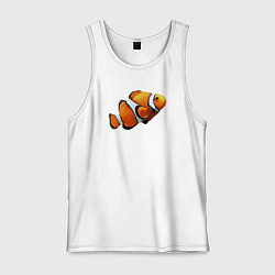 Мужская майка Рыбка попугай