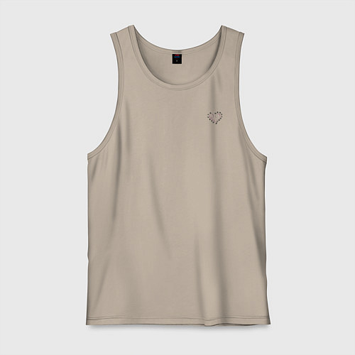 Мужская майка Sancta sanctorum / Миндальный – фото 1