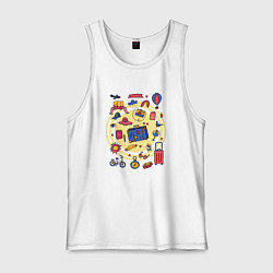 Мужская майка Летние путешествия