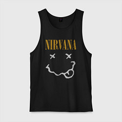 Мужская майка Нирвана рок музыка