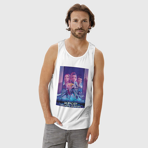 Мужская майка Huntrix / Белый – фото 3