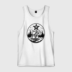 Мужская майка Советский путешественник