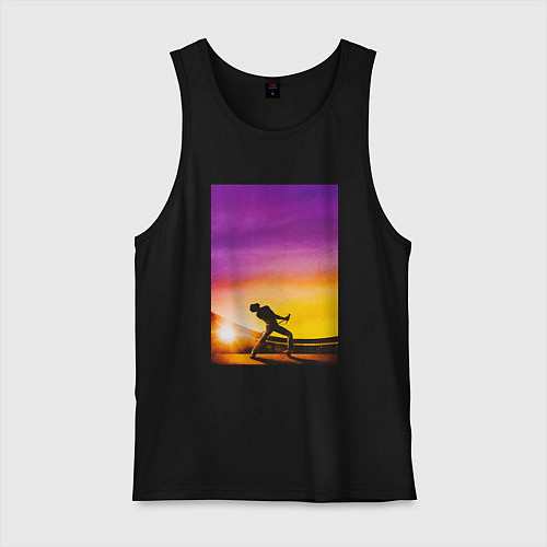 Мужская майка Богемская рапсодия / Черный – фото 1