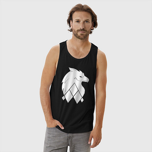 Мужская майка Griffin Geometry / Черный – фото 3