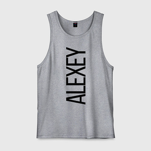 Мужская майка Алексей / Меланж – фото 1