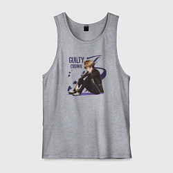 Майка мужская хлопок Сю Ома, цвет: меланж