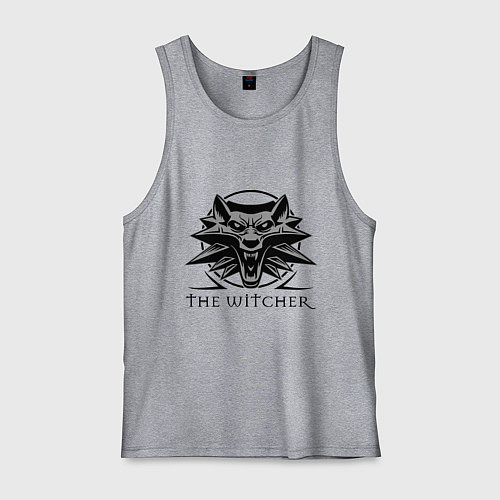 Мужская майка The Witcher 3 / Меланж – фото 1