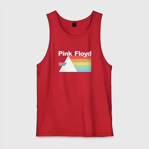 Мужская майка Pink Floyd / Красный – фото 1