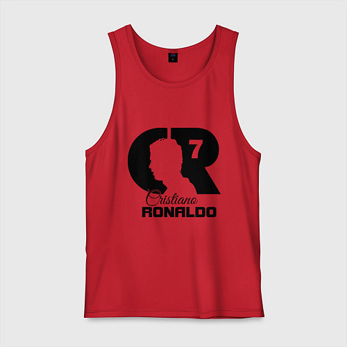 Мужская майка CR Ronaldo 07 / Красный – фото 1
