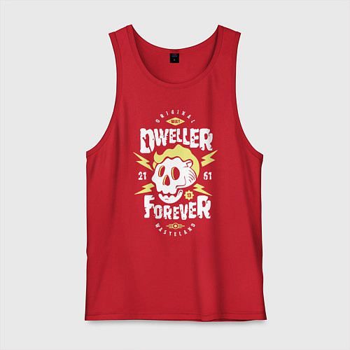 Мужская майка Dweller Forever / Красный – фото 1