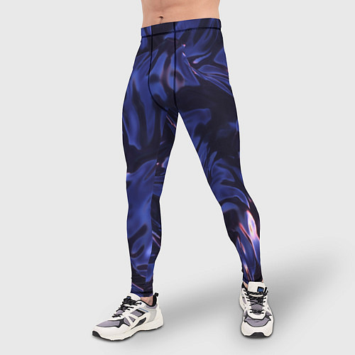 Мужские тайтсы Нефть / 3D-принт – фото 3