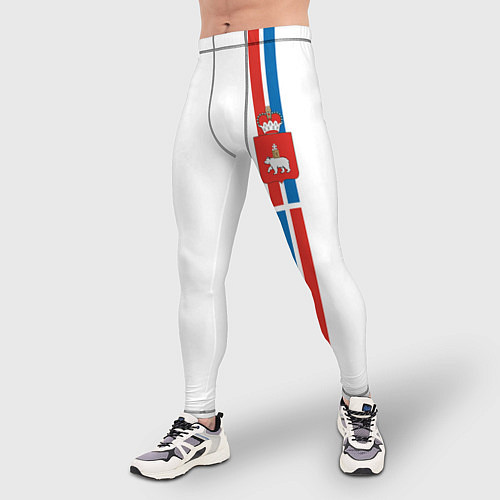 Мужские тайтсы Пермский край / 3D-принт – фото 3