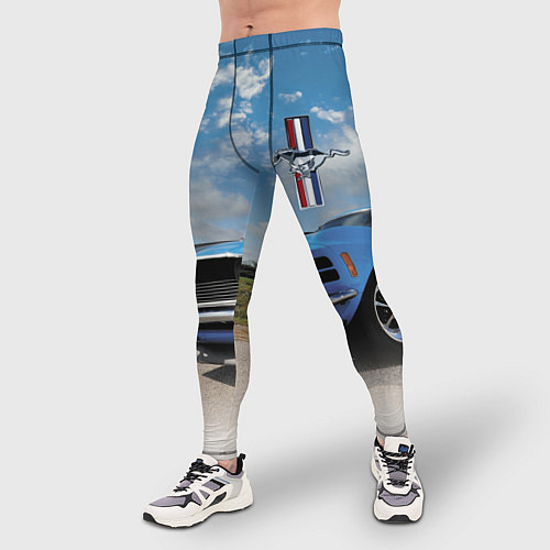Мужские тайтсы Mustang / 3D-принт – фото 3
