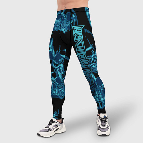 Мужские тайтсы Iron Maiden / 3D-принт – фото 3
