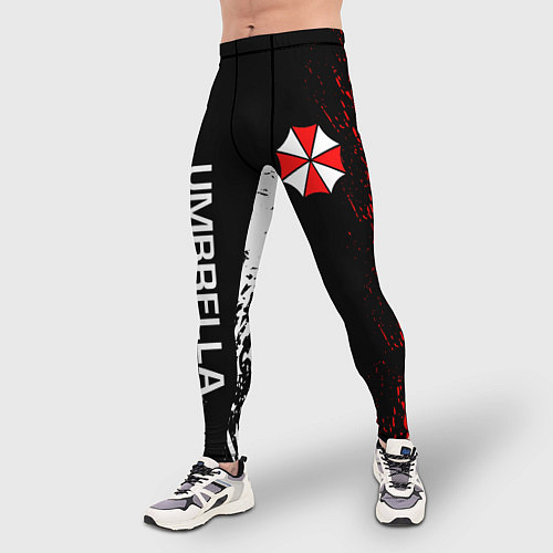 Мужские тайтсы RESIDENT EVIL UMBRELLA / 3D-принт – фото 3