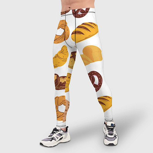 Мужские тайтсы Булки / 3D-принт – фото 3