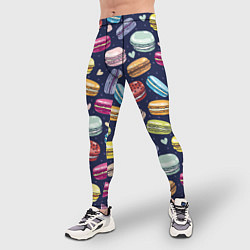 Тайтсы мужские Макарун, цвет: 3D-принт — фото 2
