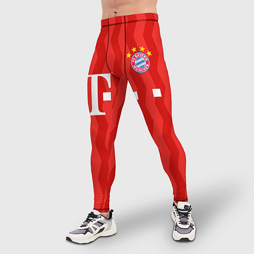 Мужские тайтсы FC Bayern Munchen униформа / 3D-принт – фото 3