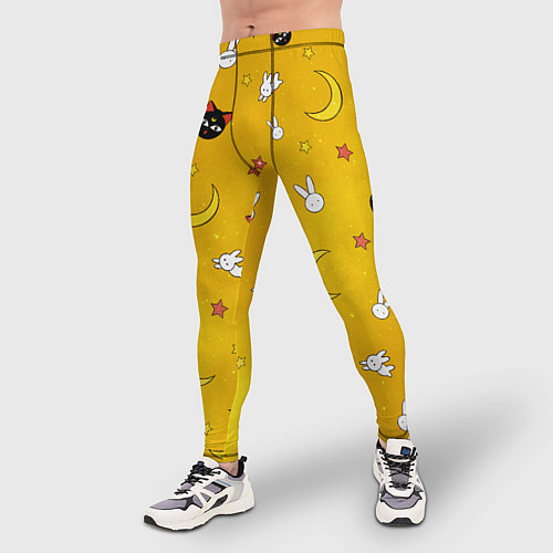 Мужские тайтсы СЕЙЛОР МУН / 3D-принт – фото 3