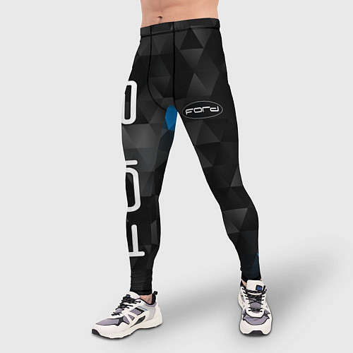 Мужские тайтсы FORD / 3D-принт – фото 3