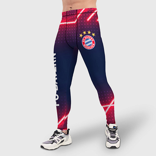 Мужские тайтсы БАВАРИЯ / 3D-принт – фото 3