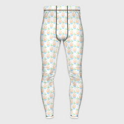 Мужские тайтсы Четыре элемента паттерн текстура