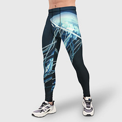 Тайтсы мужские Рисунок медуза, цвет: 3D-принт — фото 2