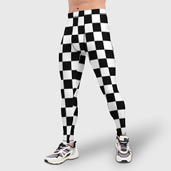 Тайтсы мужские Шахматист, цвет: 3D-принт — фото 2