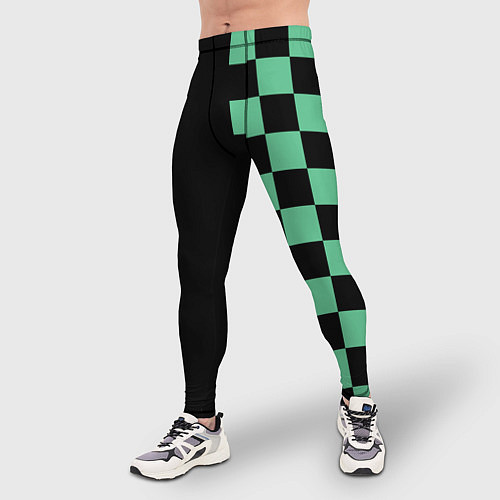 Мужские тайтсы КОСТЮМ TANJIRO KAMADO ТАНДЖИРО / 3D-принт – фото 3