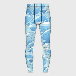 Тайтсы мужские О МОЕМ ПЕРЕРОЖДЕНИЕ В СЛИЗЬ, цвет: 3D-принт