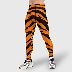 Тайтсы мужские Шкура тигра, цвет: 3D-принт — фото 2