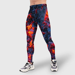 Тайтсы мужские Магия углей, цвет: 3D-принт — фото 2