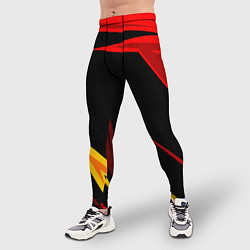 Тайтсы мужские Уникальные линии, цвет: 3D-принт — фото 2