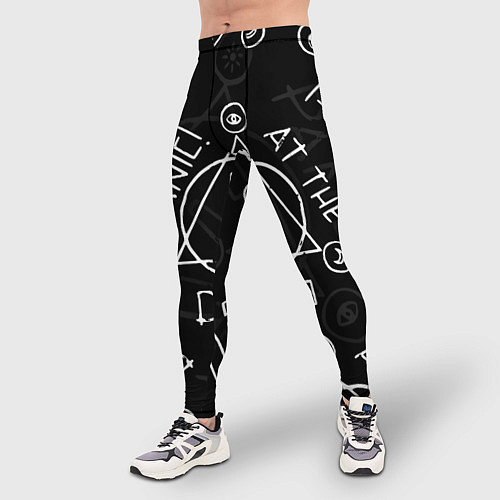 Мужские тайтсы Panic! At the Disco - Pray For The Wicked / 3D-принт – фото 3