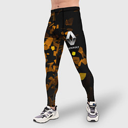 Тайтсы мужские Renault Осколки стекла, цвет: 3D-принт — фото 2