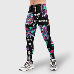 Тайтсы мужские DELTARUNE PATTERN ART ГЕРОИ ДЕЛЬТАРУН, цвет: 3D-принт — фото 2