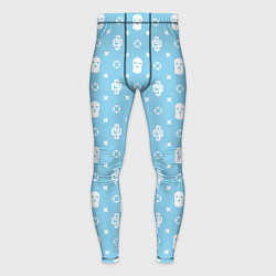 Тайтсы мужские Узор Sky Blue Dope Camo Dope Street Market, цвет: 3D-принт