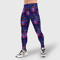 Тайтсы мужские Будда просветление, цвет: 3D-принт — фото 2