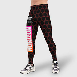 Тайтсы мужские ФОРЗА ХОРАЙЗЕН Соты Вертикально, цвет: 3D-принт — фото 2